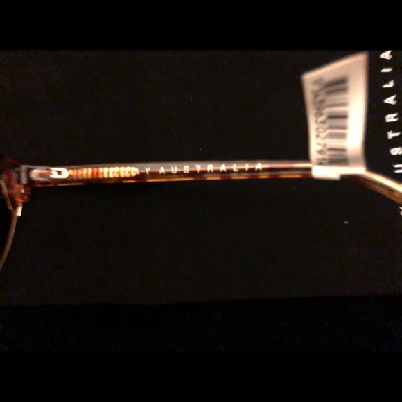 NWT Quay Australia Goldie shield 80’s orange/tort - Picture 5 of 7